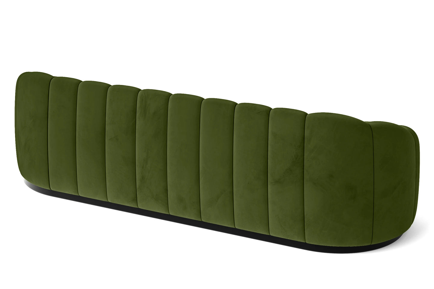 Columbia 4 Seater Sofa Lime Velvet