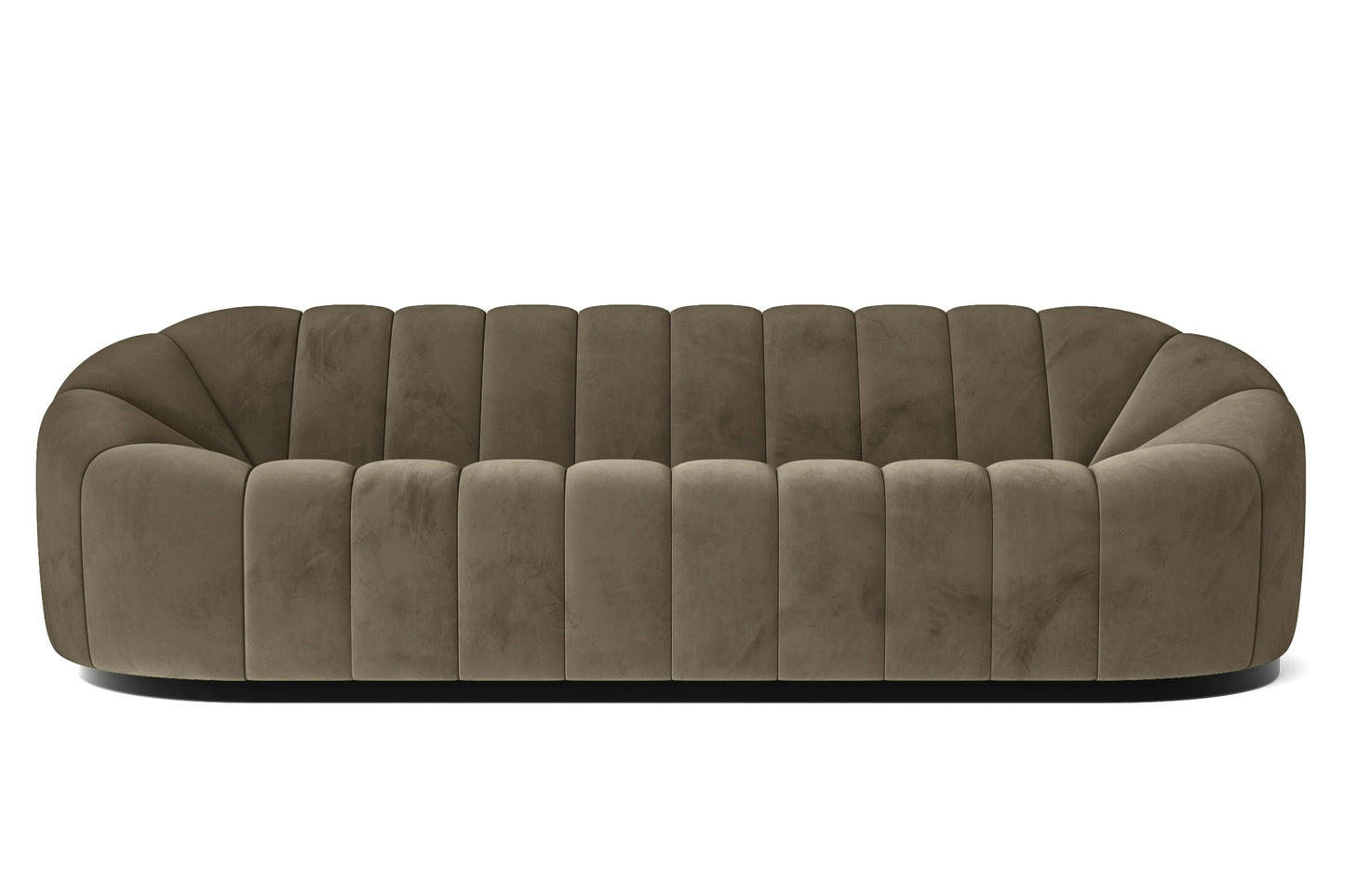 Columbia 4 Seater Sofa Sand Velvet