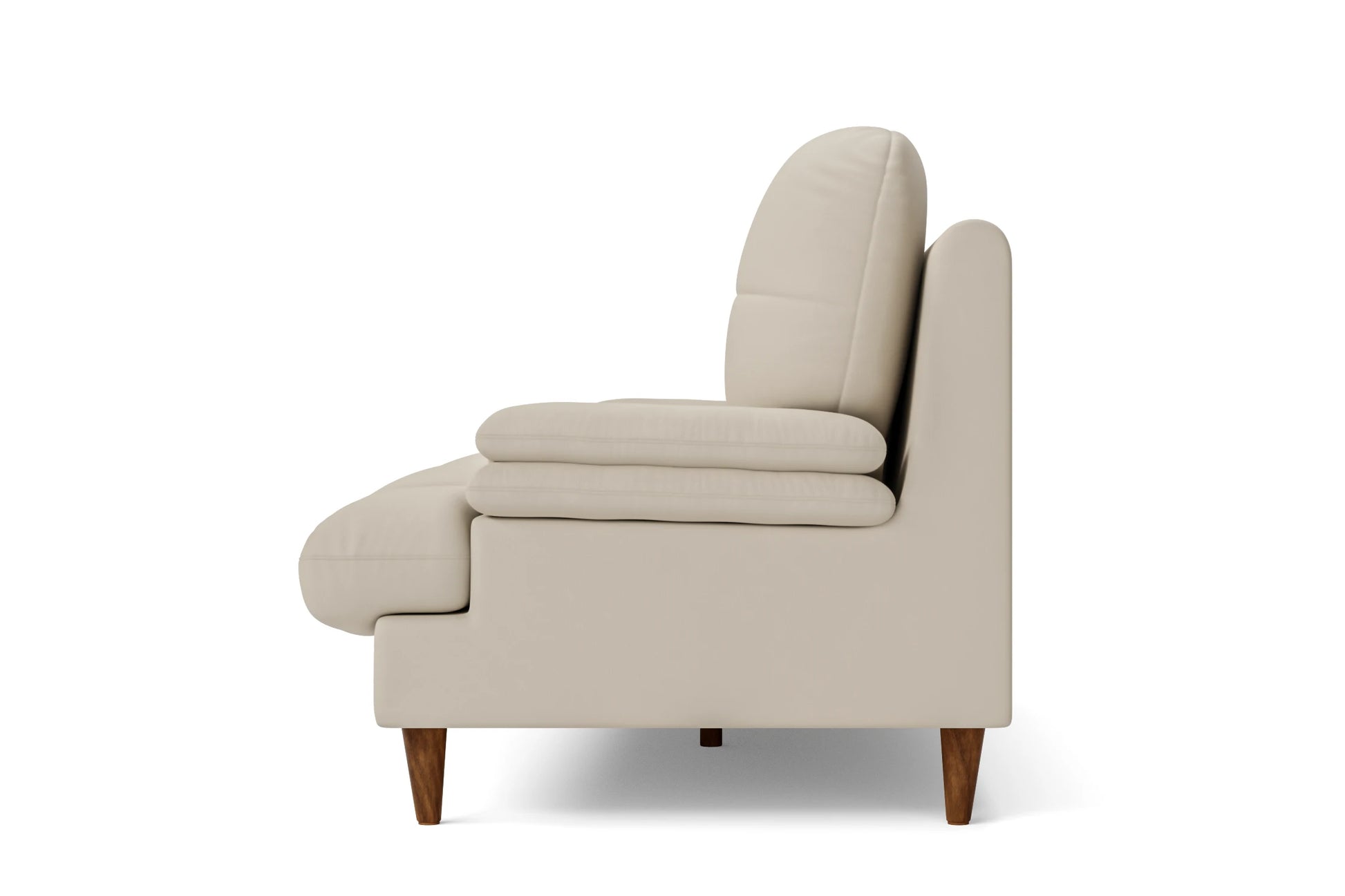 Cosenza 3 Seater Sofa Cream Leather