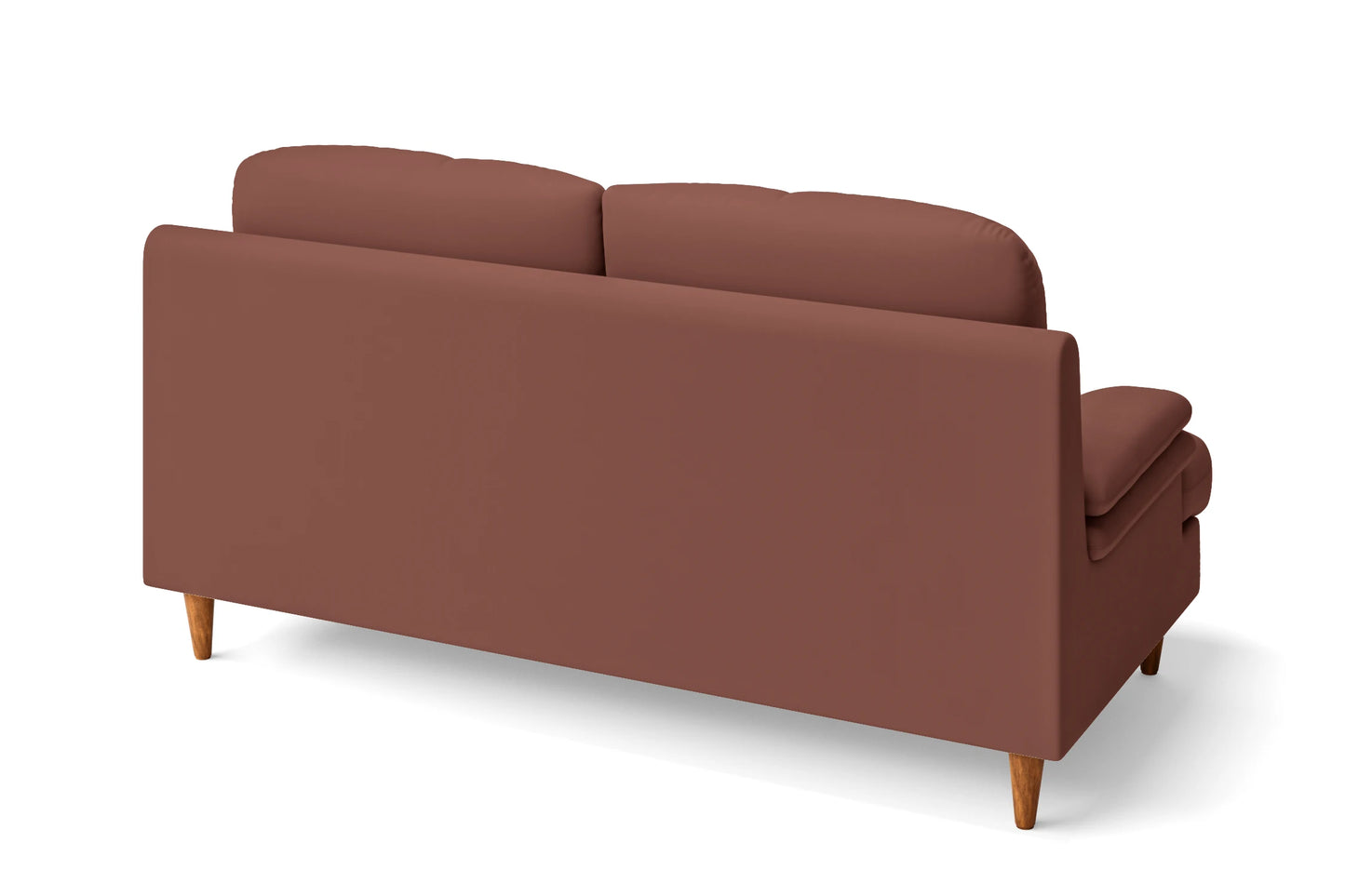 Cosenza 3 Seater Sofa Mauve Leather