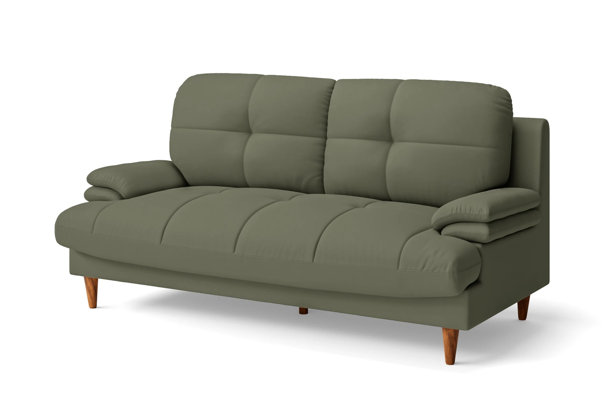 Cosenza 3 Seater Sofa Sage Leather