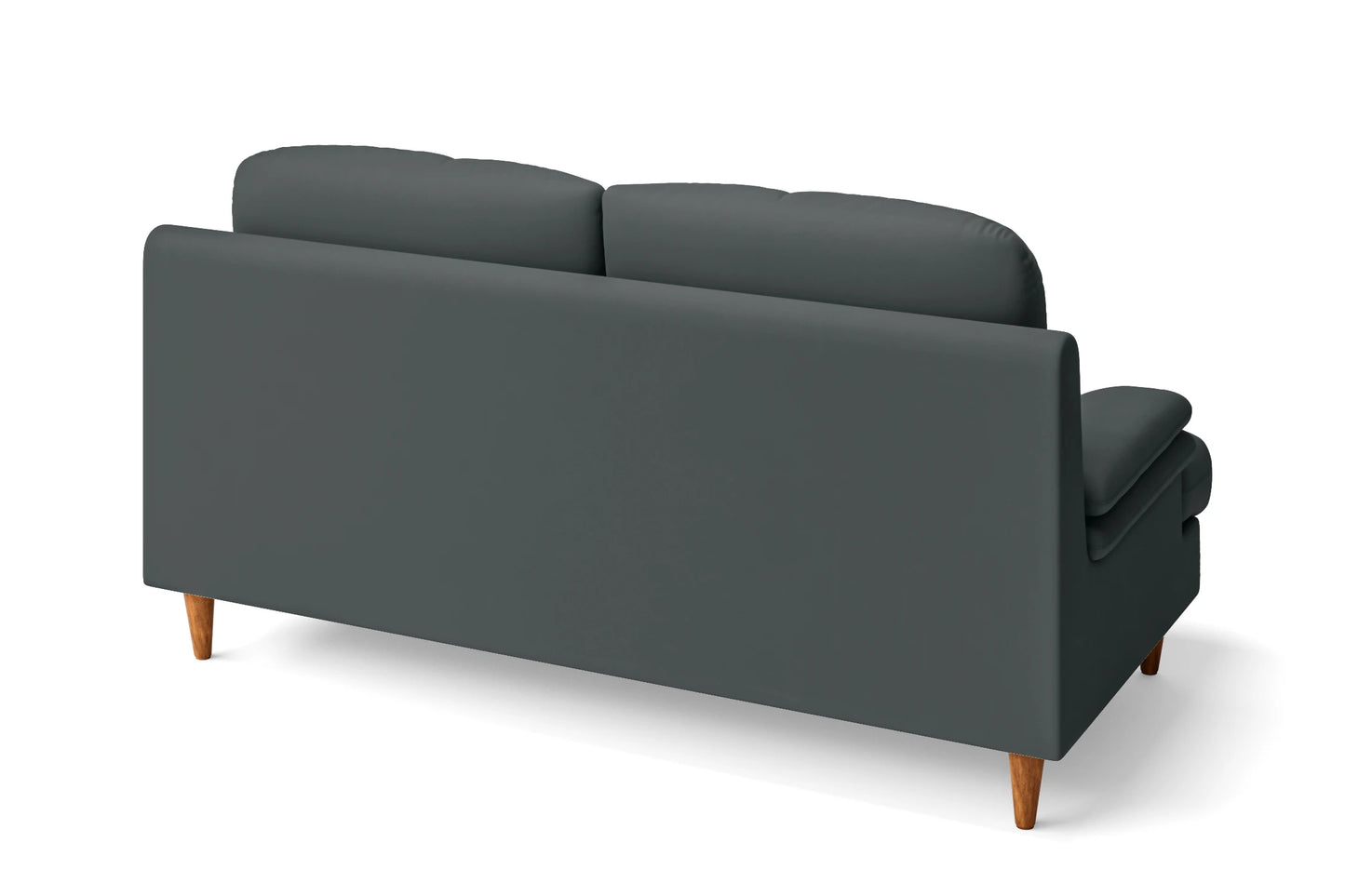 Cosenza 3 Seater Sofa Slate Leather