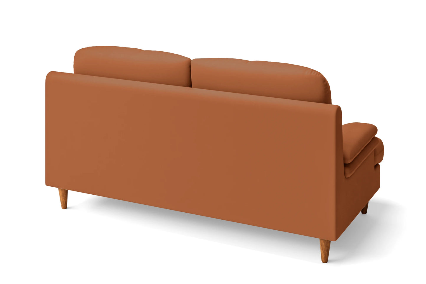 Cosenza 3 Seater Sofa Tan Brown Leather