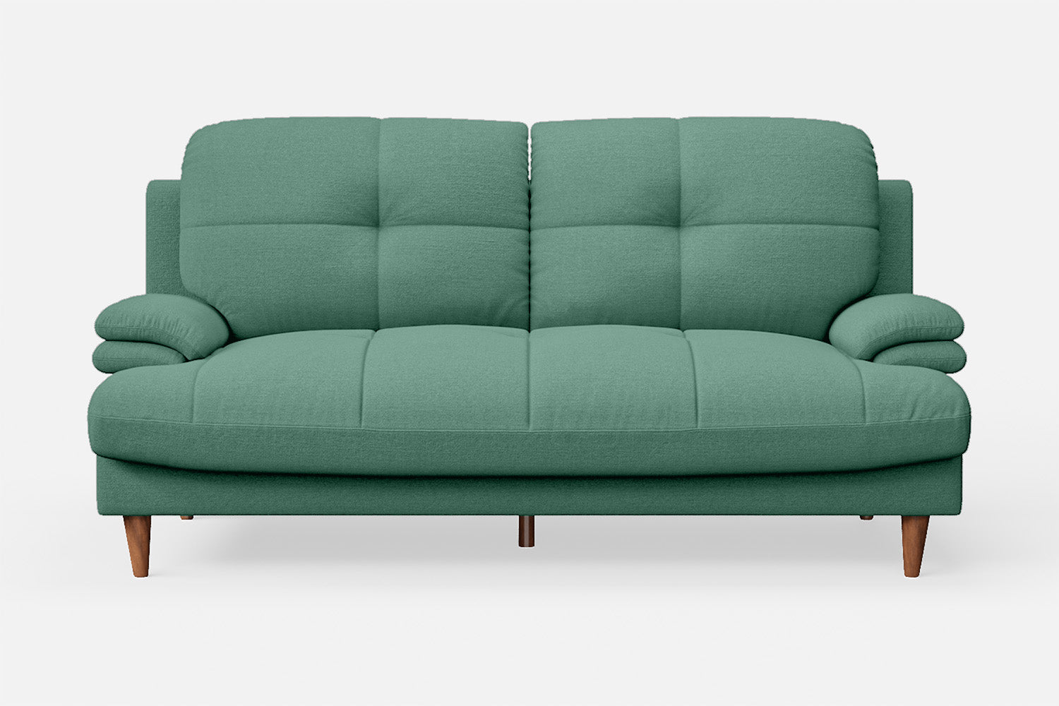 Cosenza 3 Seater Sofa Mint Green Linen Fabric