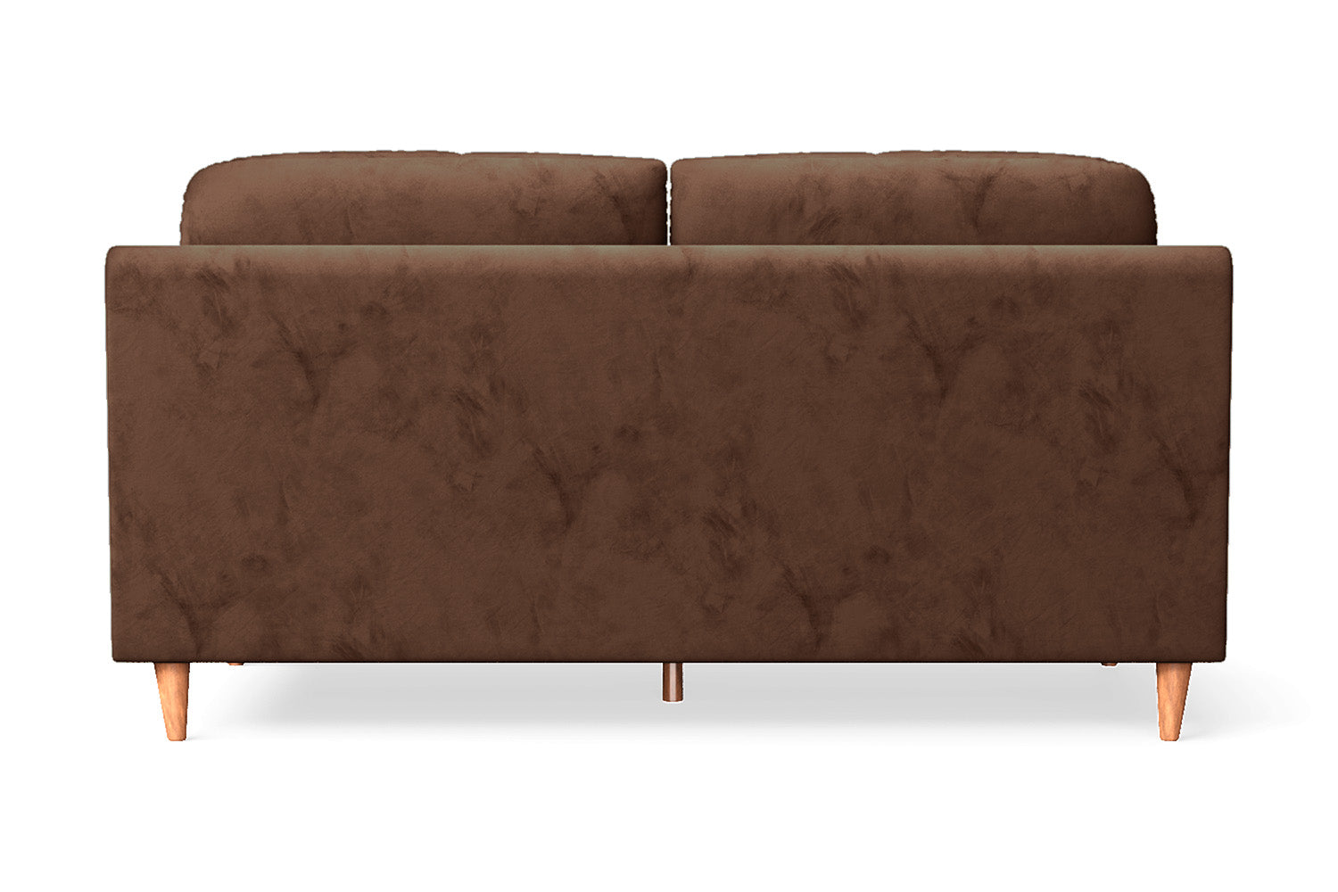 Cosenza 3 Seater Sofa Coffee Brown Velvet