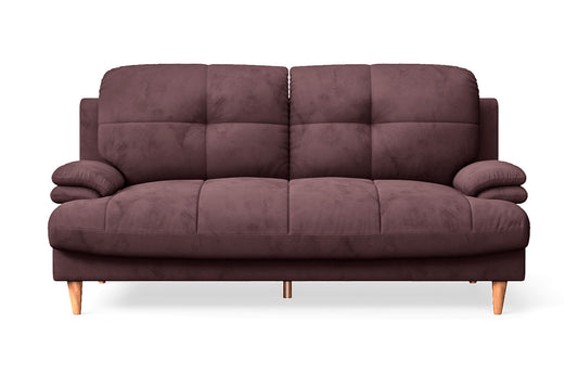 Cosenza 3 Seater Sofa Grape Velvet