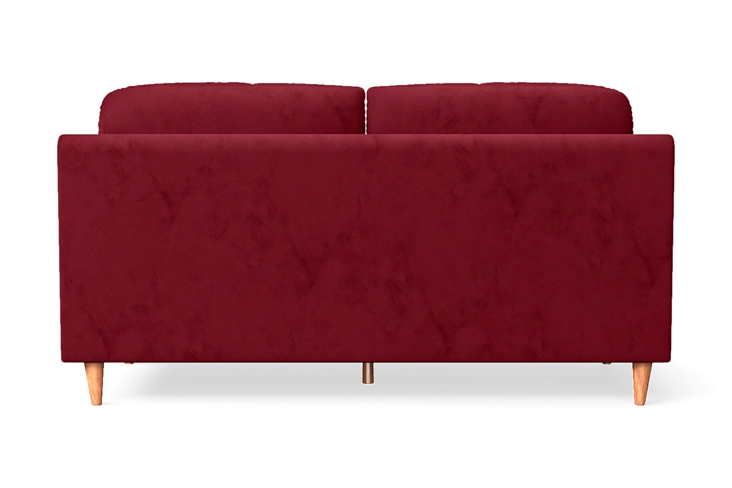 Cosenza 3 Seater Sofa Red Velvet