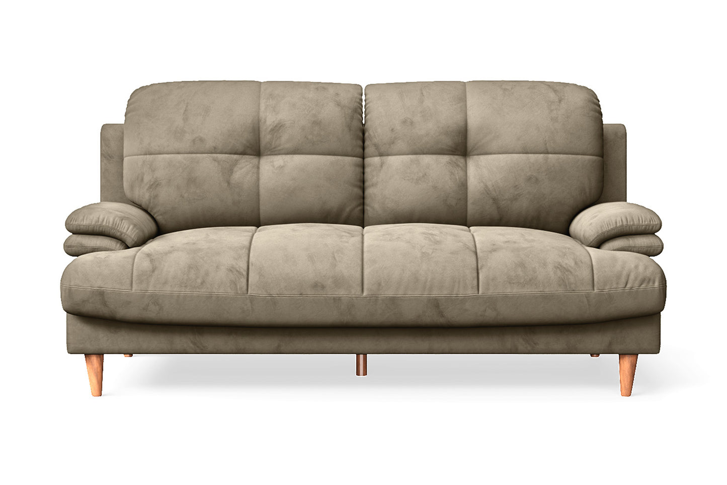 Cosenza 3 Seater Sofa Sand Velvet