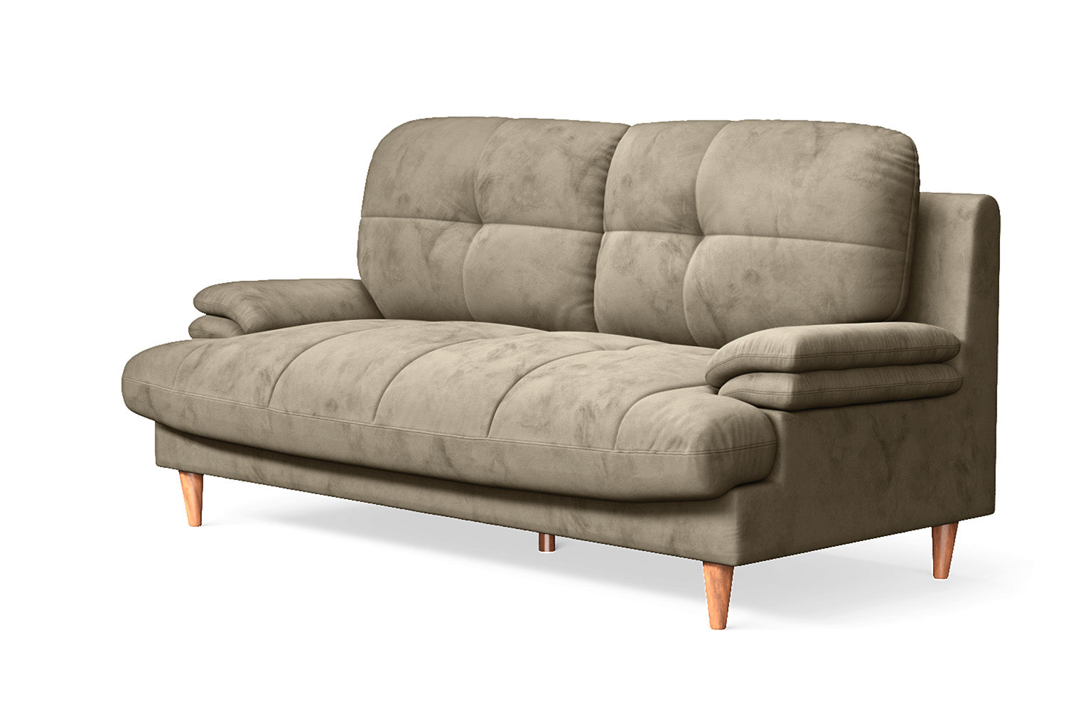 Cosenza 3 Seater Sofa Sand Velvet