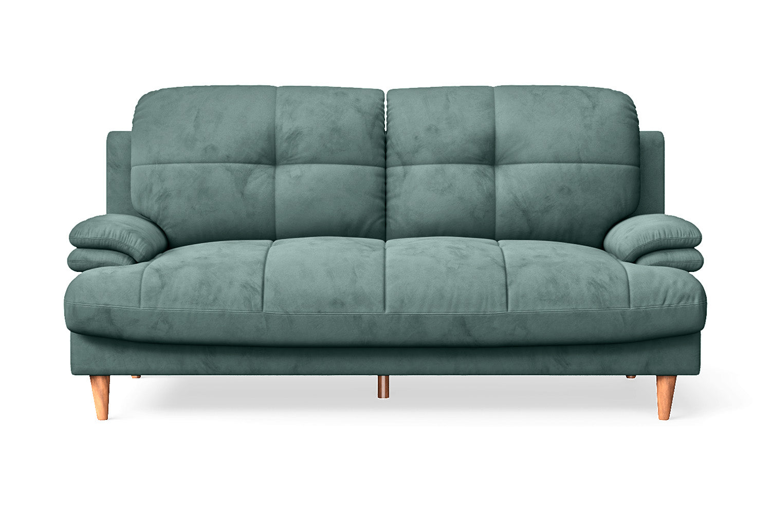 Cosenza 3 Seater Sofa Teal Velvet