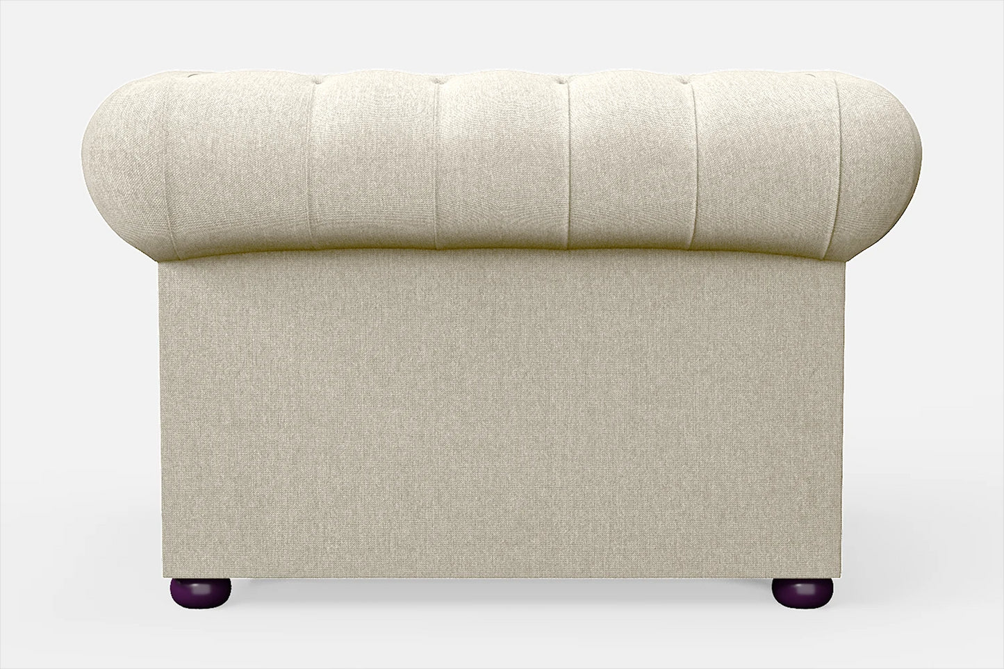 Cuneo Armchair Cream Linen Fabric