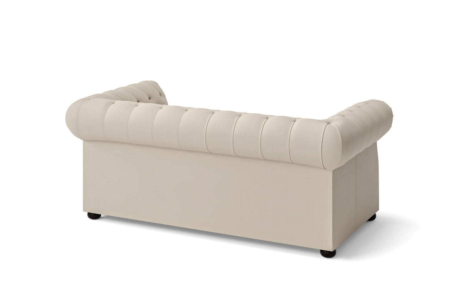 Cuneo 2 Seater Sofa Cream Leather