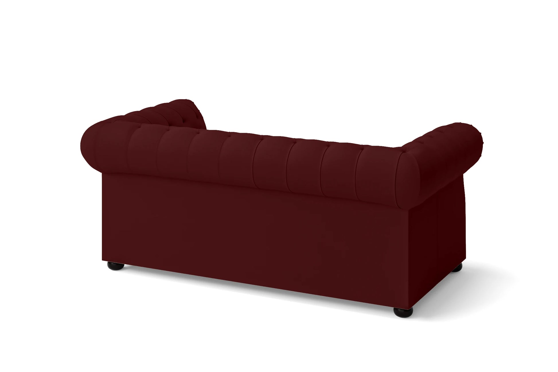 Cuneo 2 Seater Sofa Red Leather