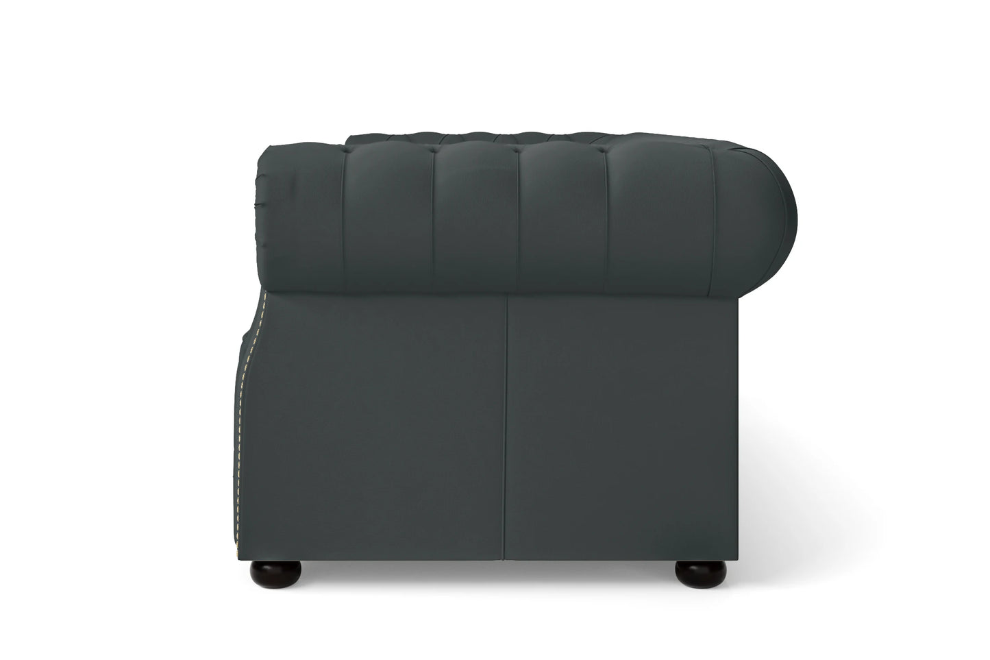 Cuneo 2 Seater Sofa Slate Leather