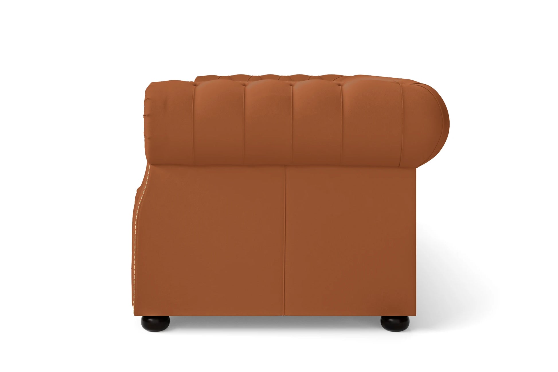 Cuneo 2 Seater Sofa Tan Brown Leather