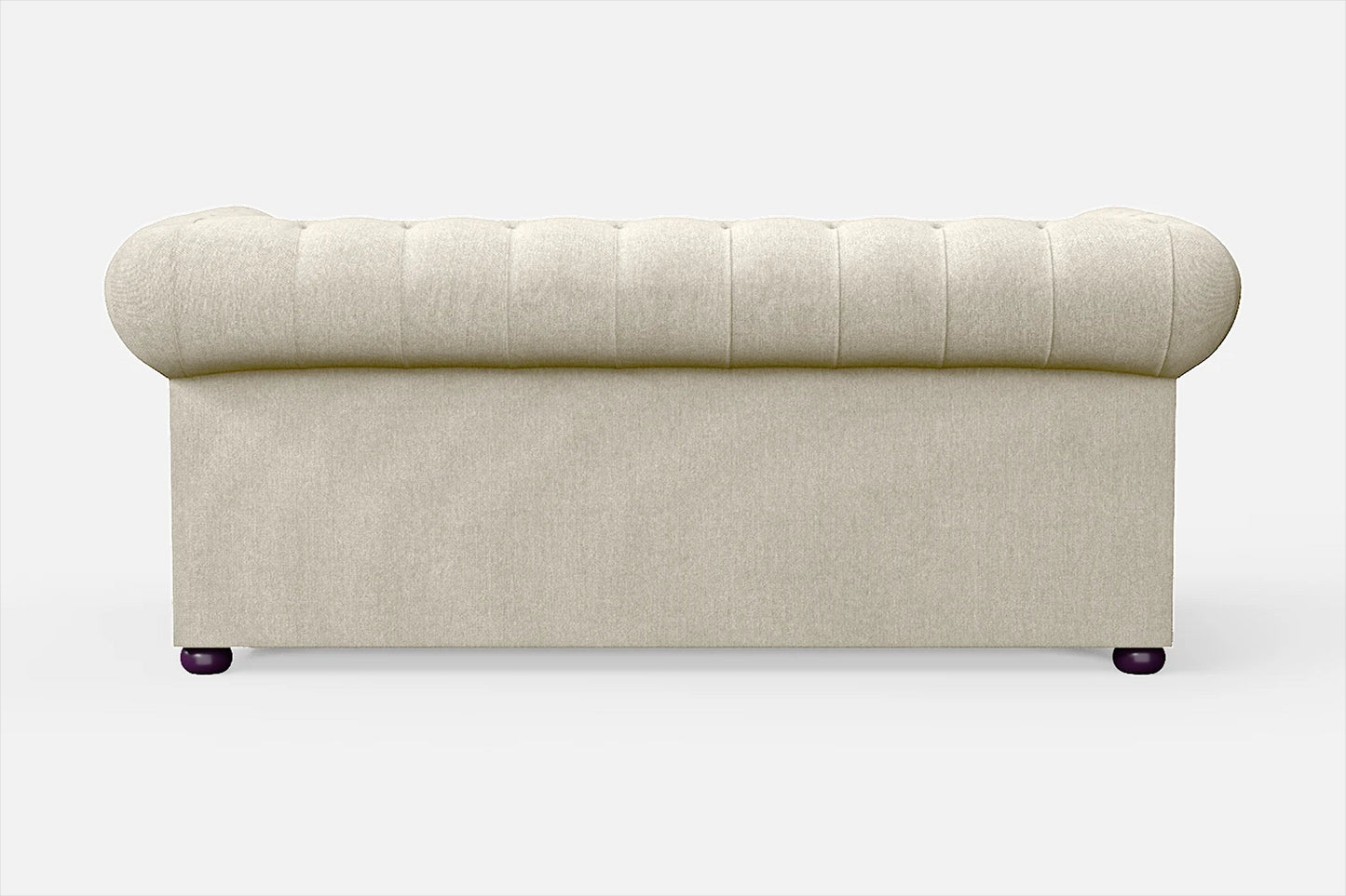 Cuneo 2 Seater Sofa Cream Linen Fabric