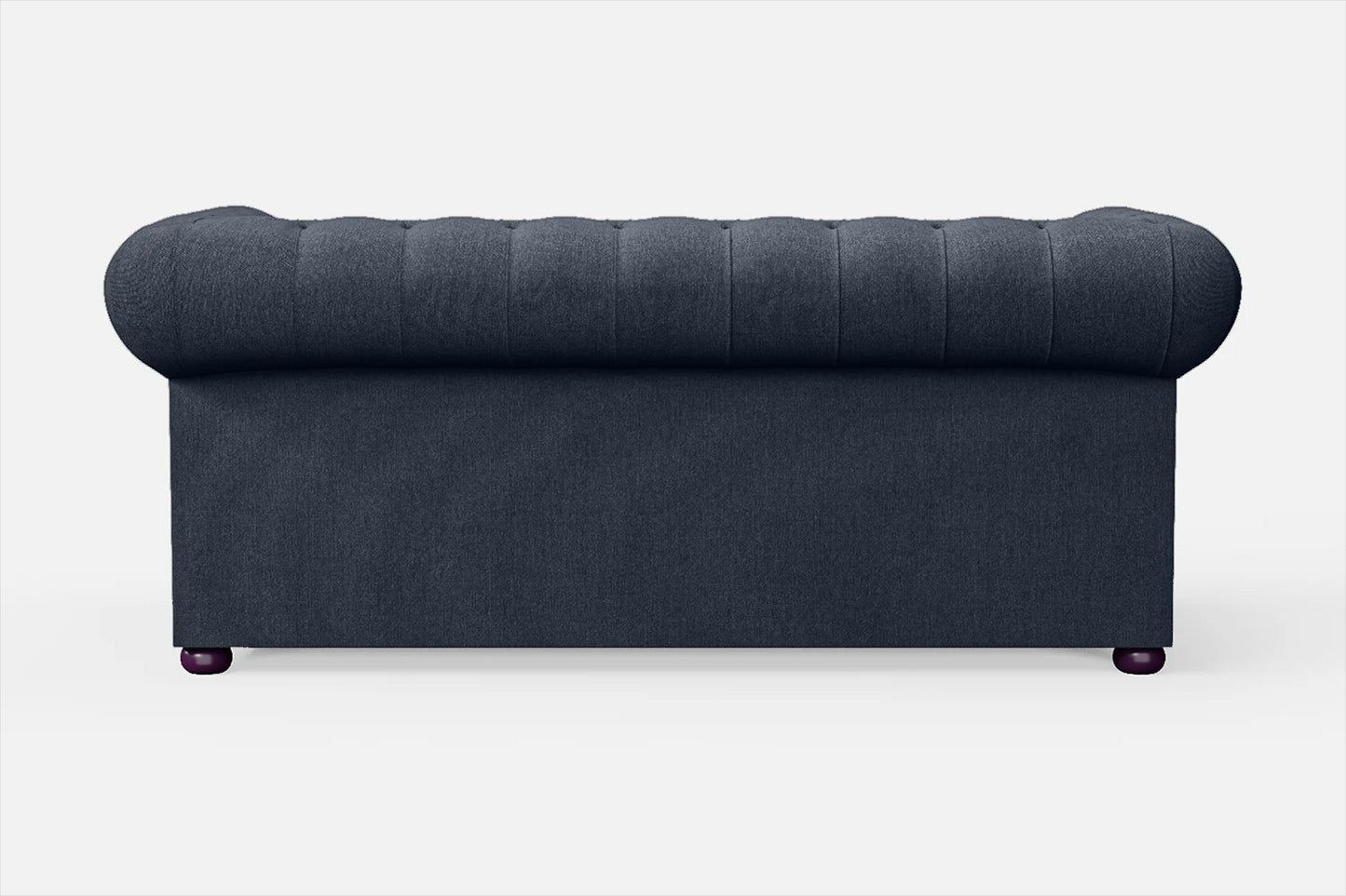 Cuneo 2 Seater Sofa Dark Blue Linen Fabric