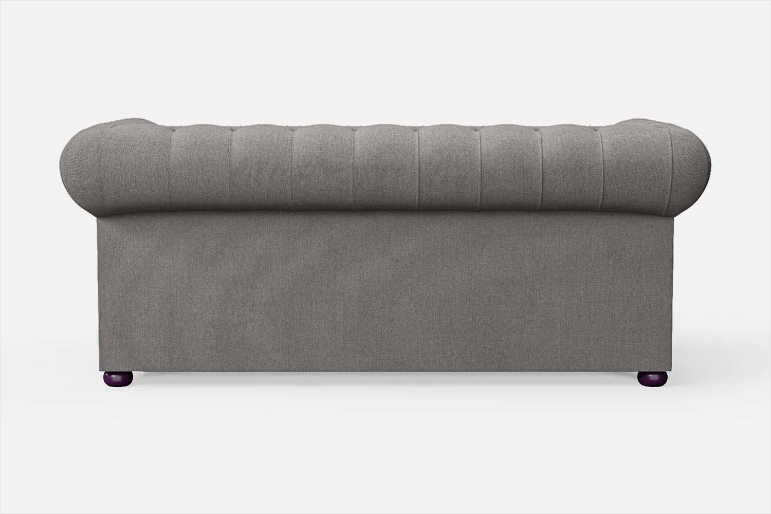 Cuneo 2 Seater Sofa Grey Linen Fabric