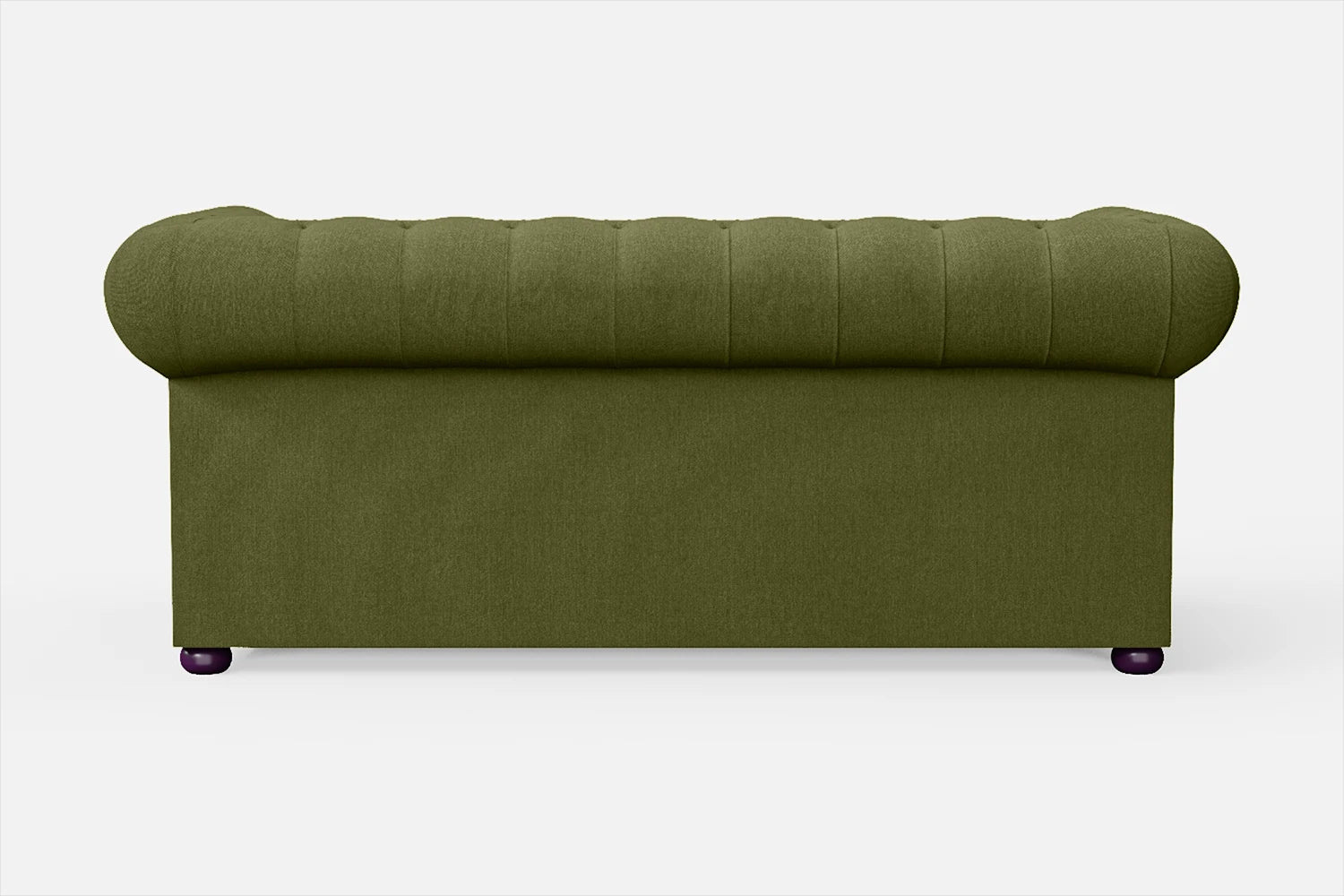 Cuneo 2 Seater Sofa Olive Linen Fabric