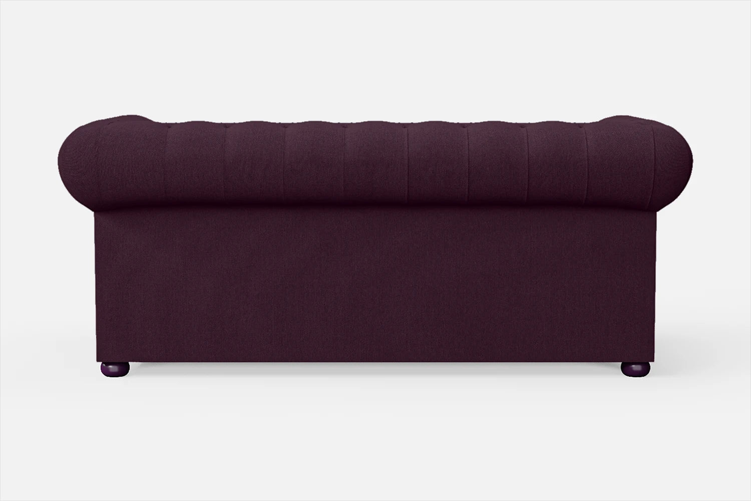 Cuneo 2 Seater Sofa Purple Linen Fabric