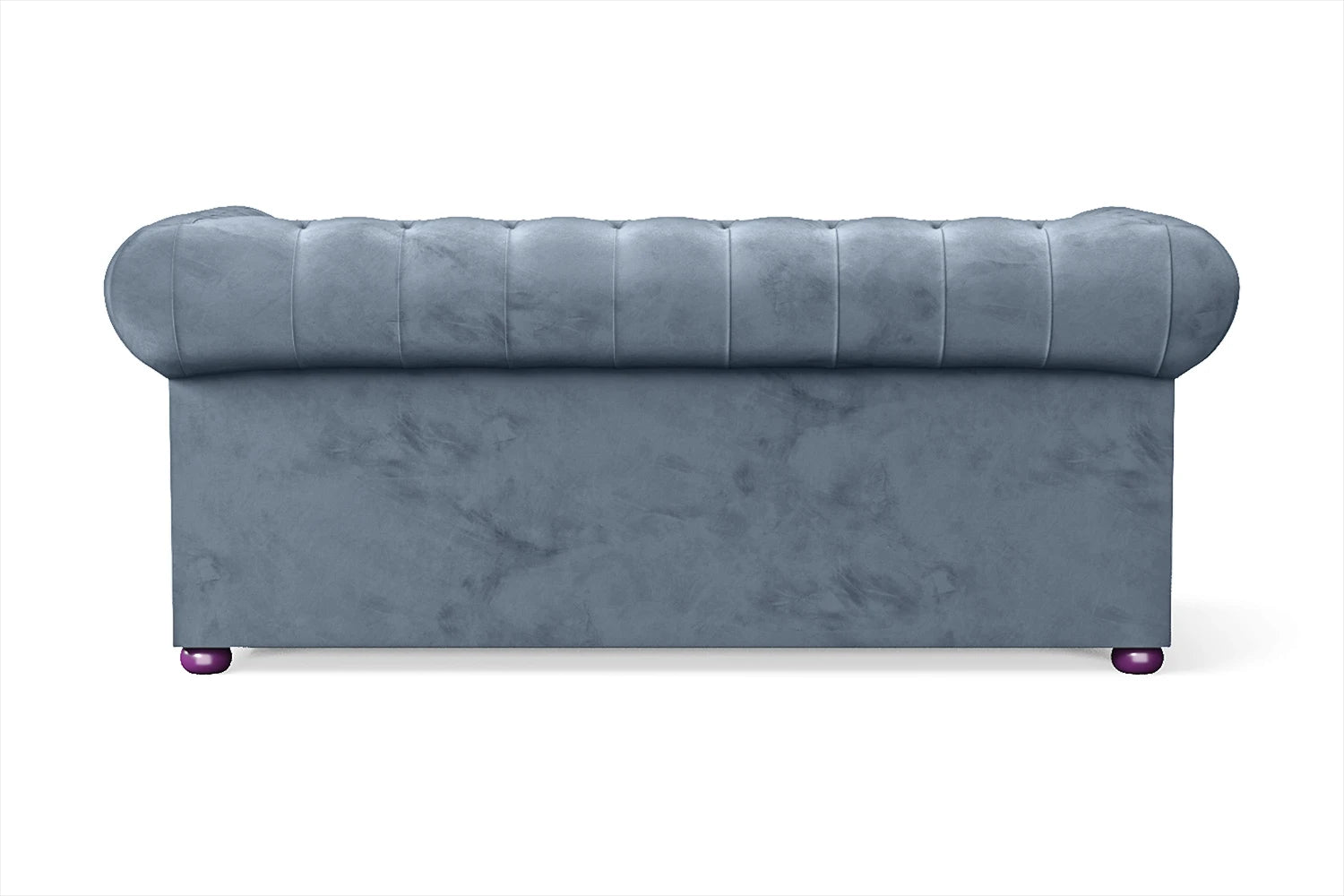 Cuneo 2 Seater Sofa Baby Blue Velvet