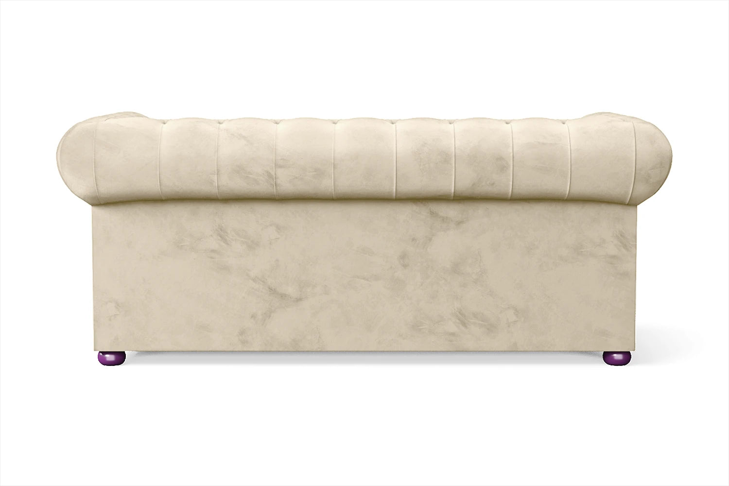 Cuneo 2 Seater Sofa Cream Velvet