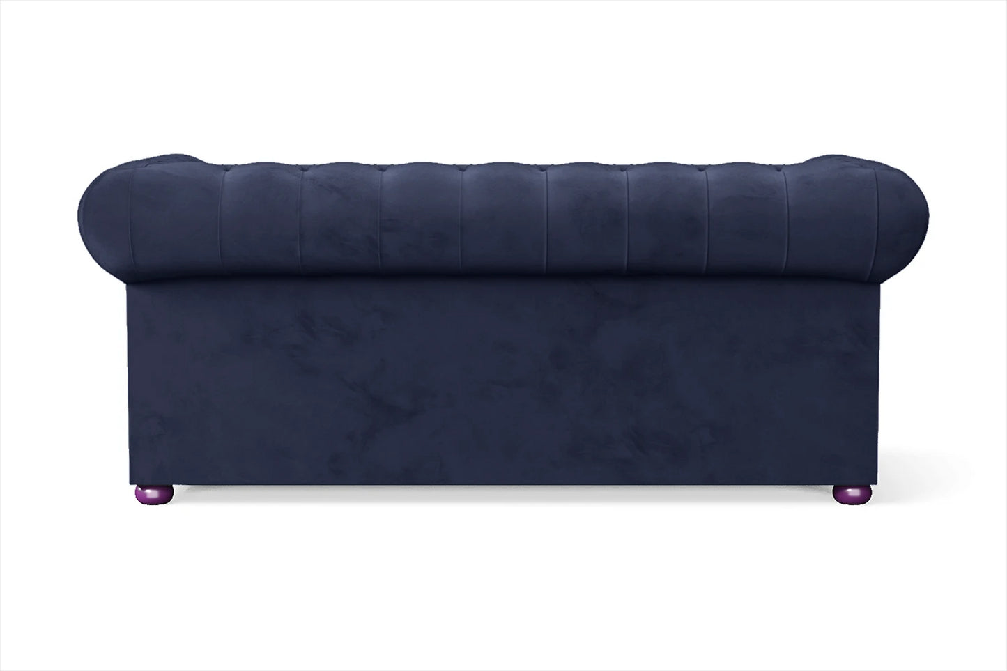 Cuneo 2 Seater Sofa Dark Blue Velvet