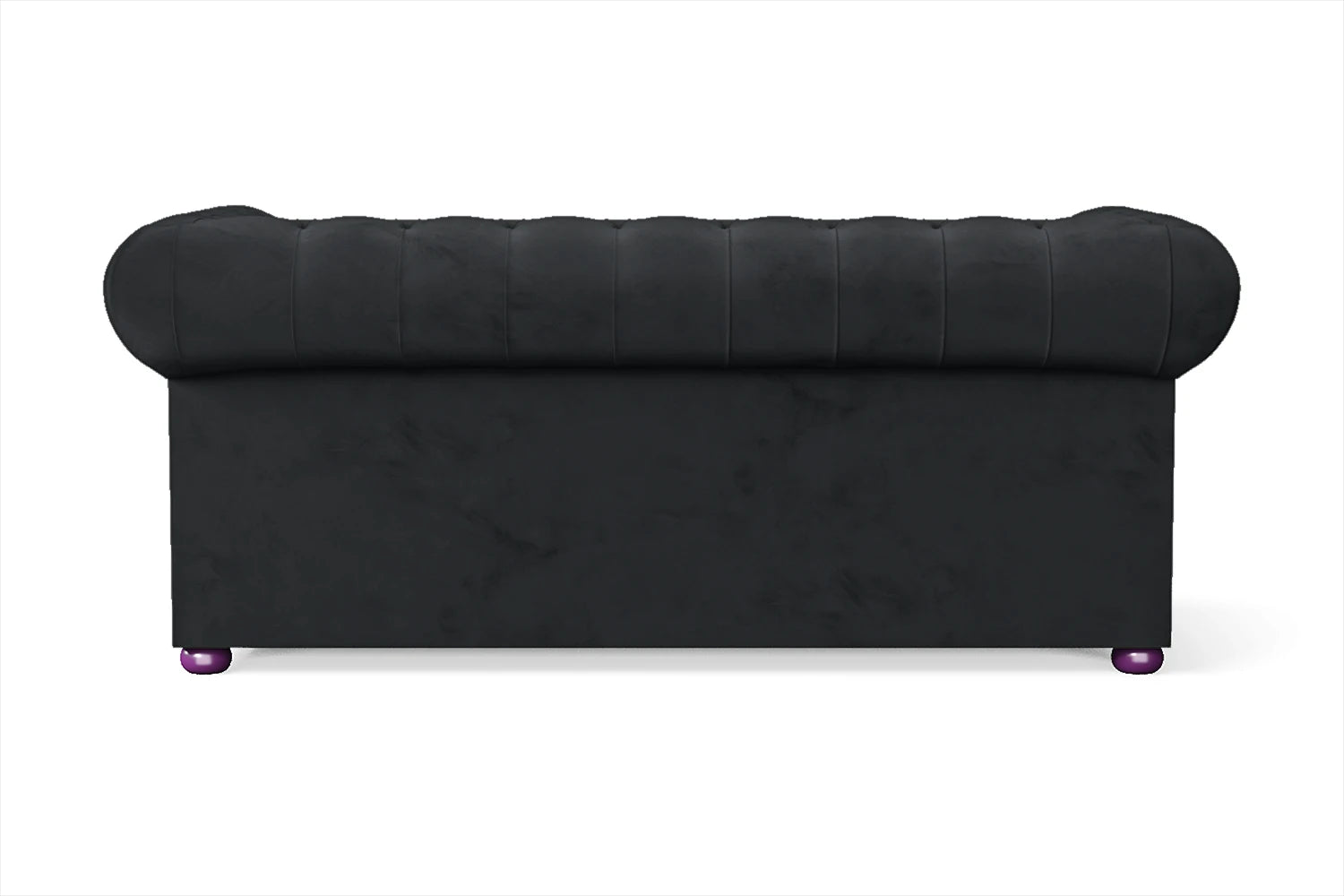 Cuneo 2 Seater Sofa Dark Grey Velvet