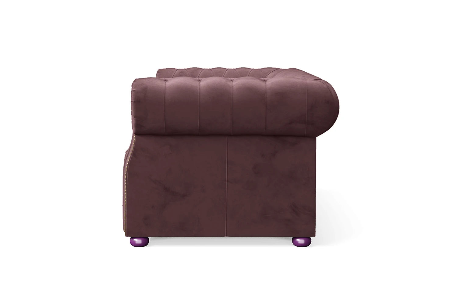 Cuneo 2 Seater Sofa Grape Velvet