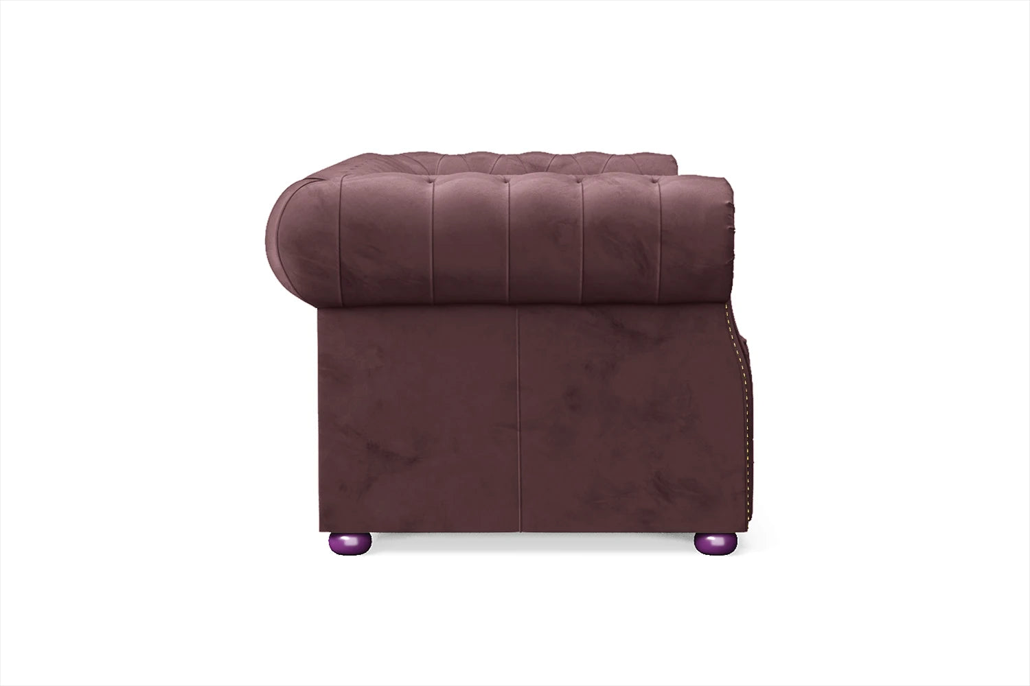 Cuneo 2 Seater Sofa Grape Velvet