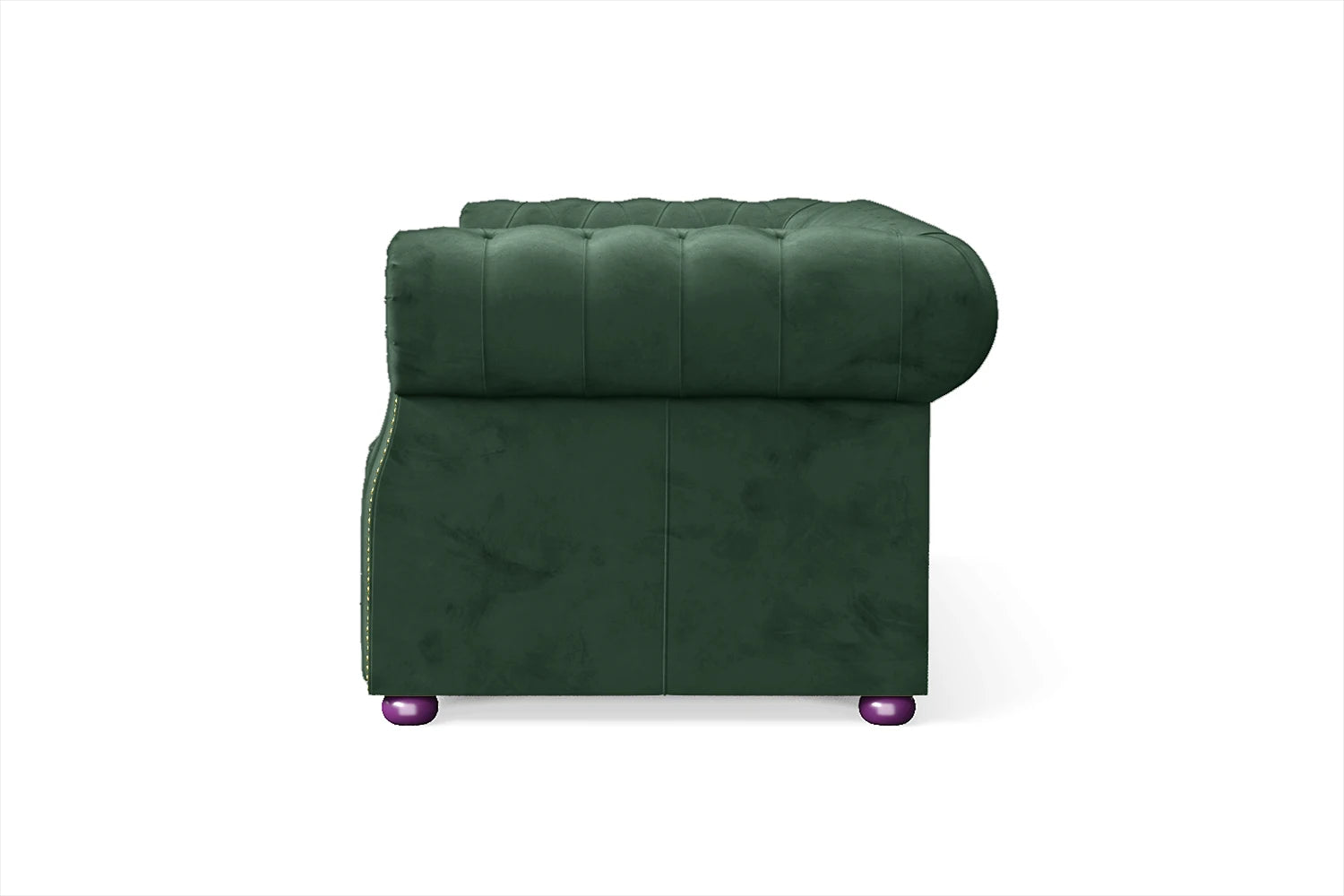 Cuneo 2 Seater Sofa Green Velvet