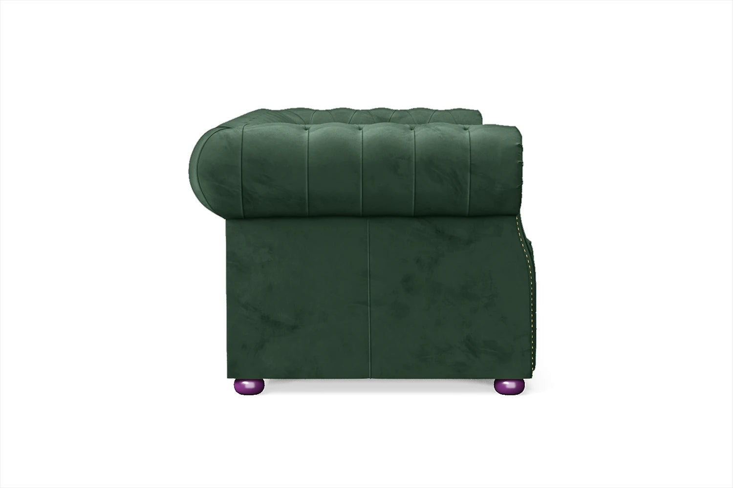 Cuneo 2 Seater Sofa Green Velvet