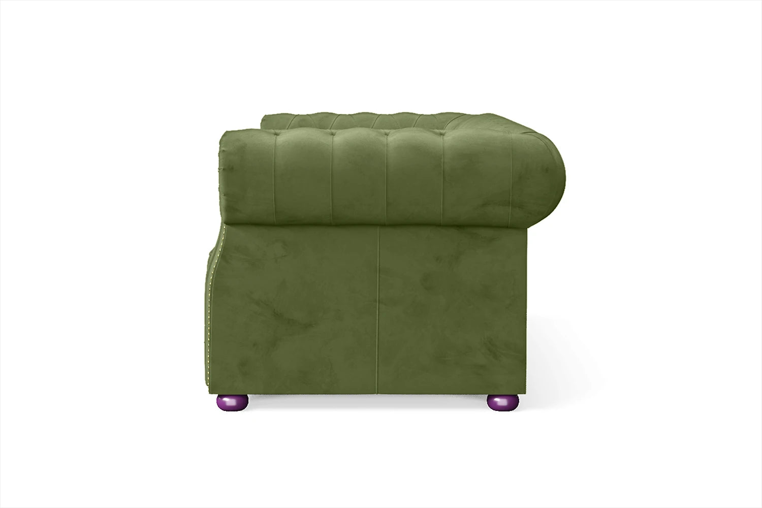 Cuneo 2 Seater Sofa Lime Velvet