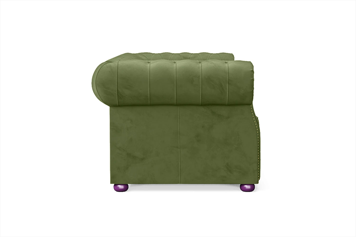 Cuneo 2 Seater Sofa Lime Velvet