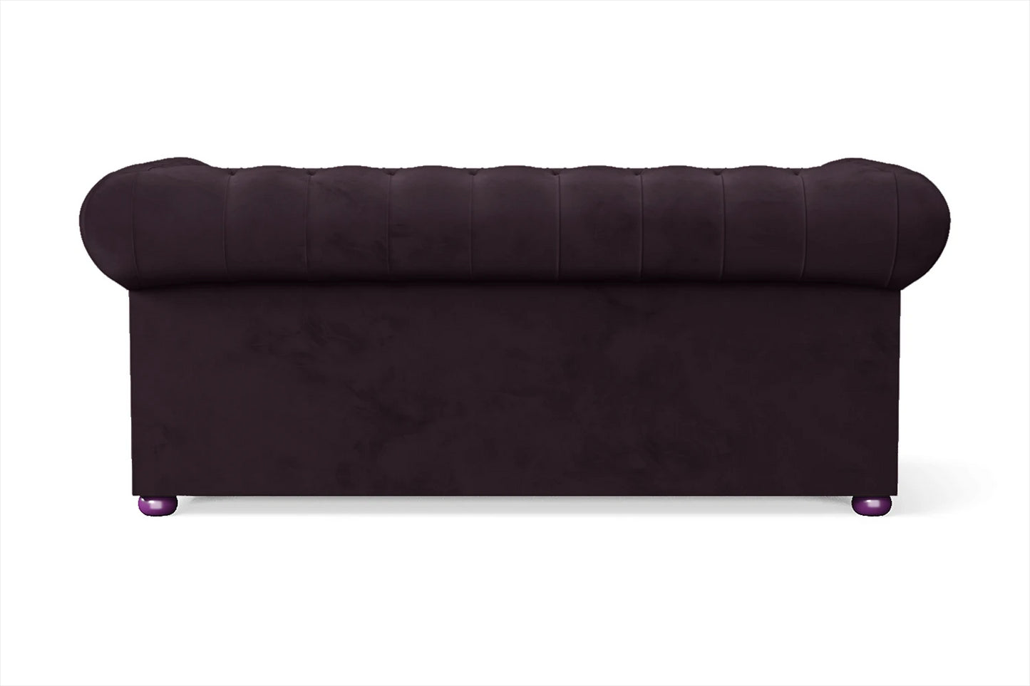 Cuneo 2 Seater Sofa Purple Velvet