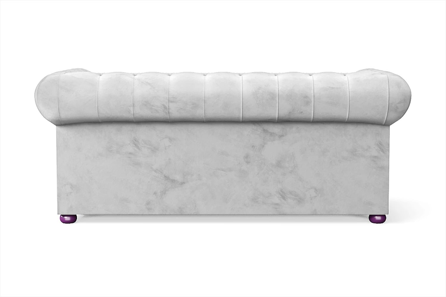 Cuneo 2 Seater Sofa White Velvet