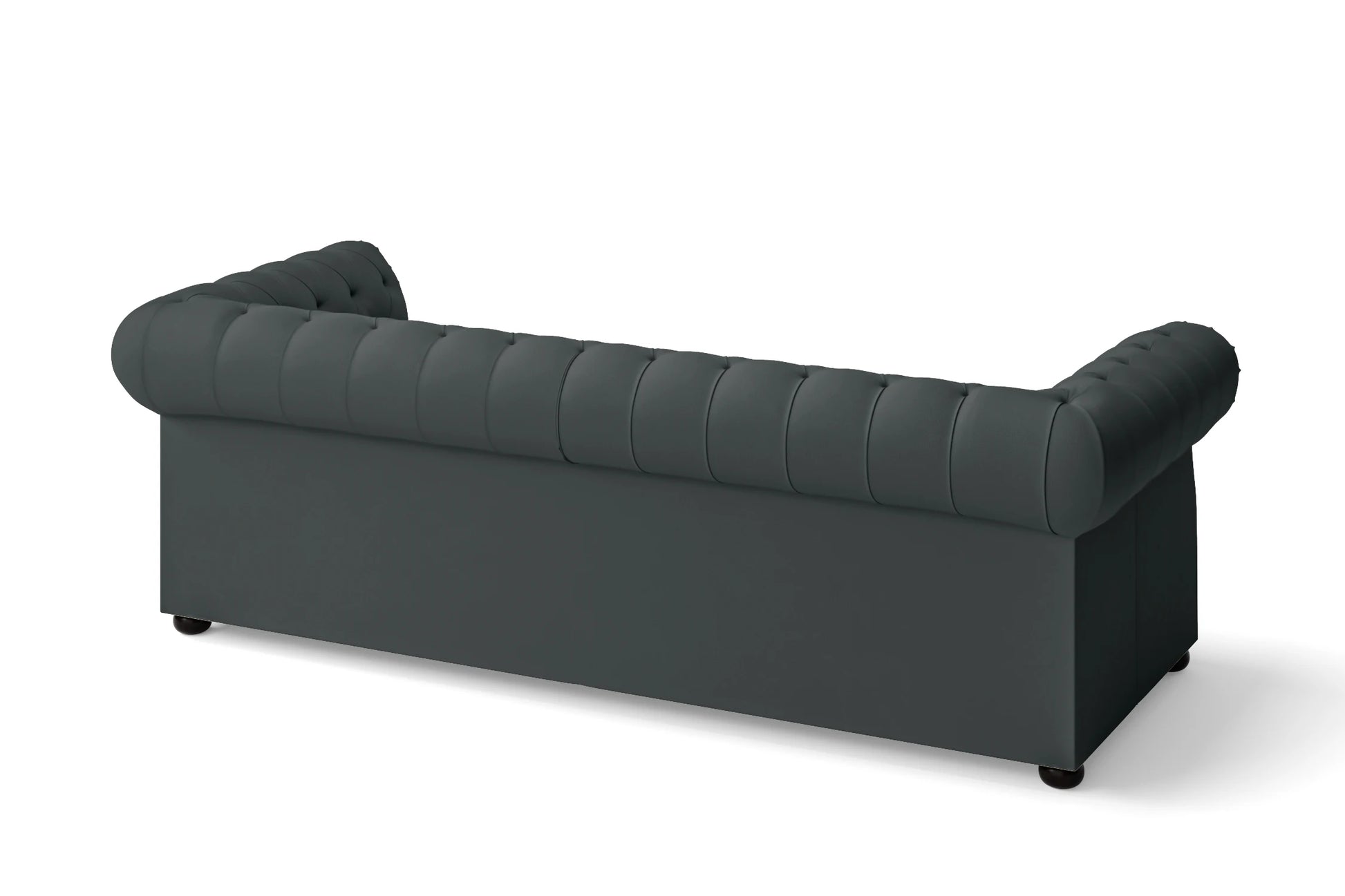 Cuneo 3 Seater Sofa Slate Leather