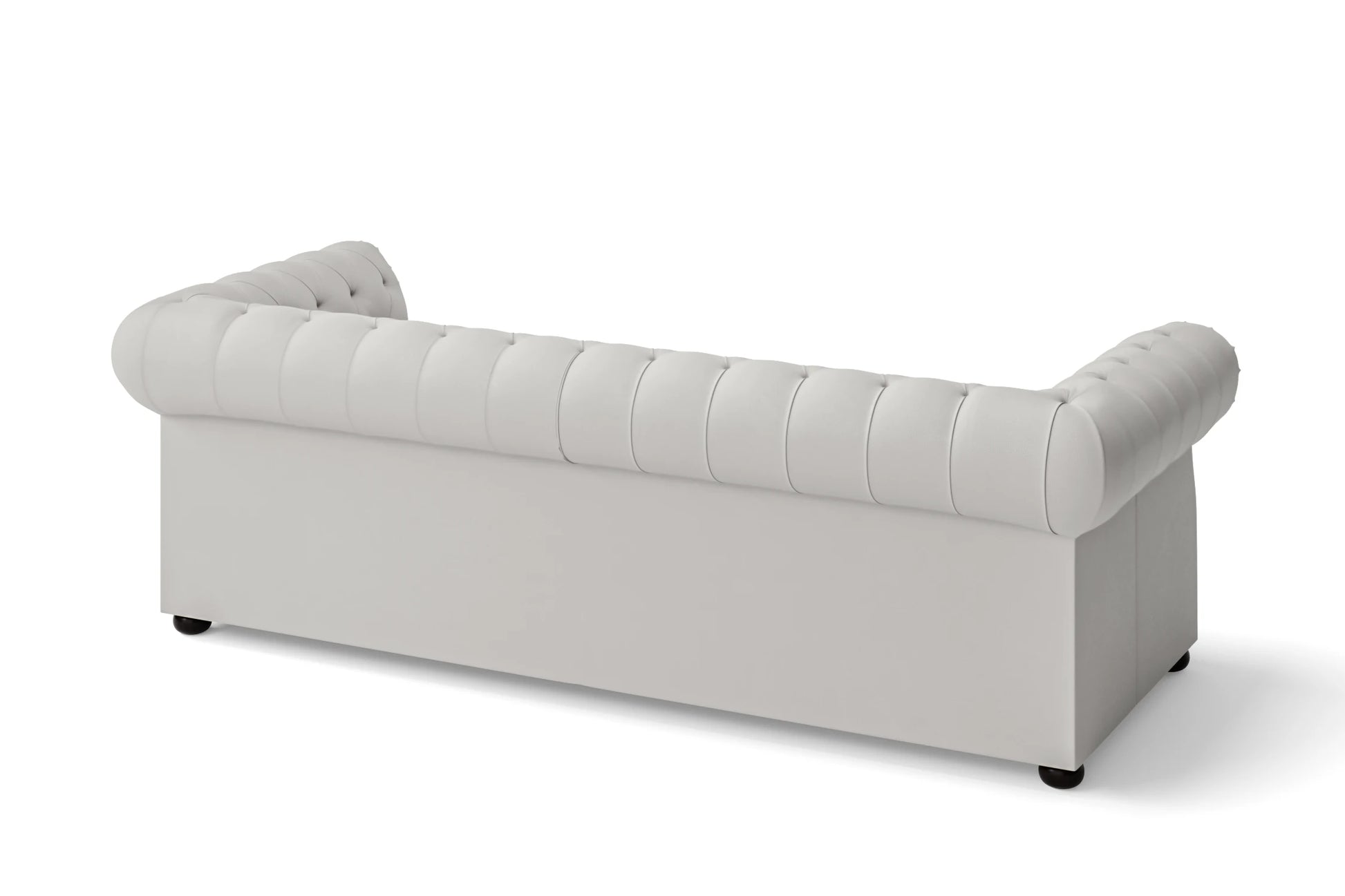 Cuneo 3 Seater Sofa White Leather