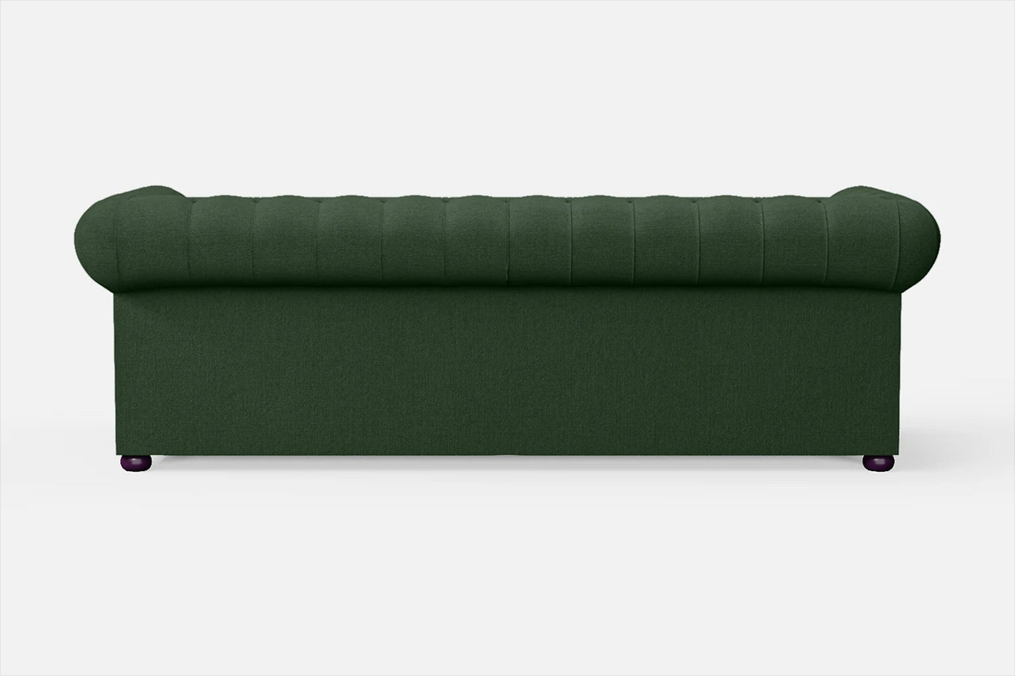 Cuneo 3 Seater Sofa Forest Green Linen Fabric