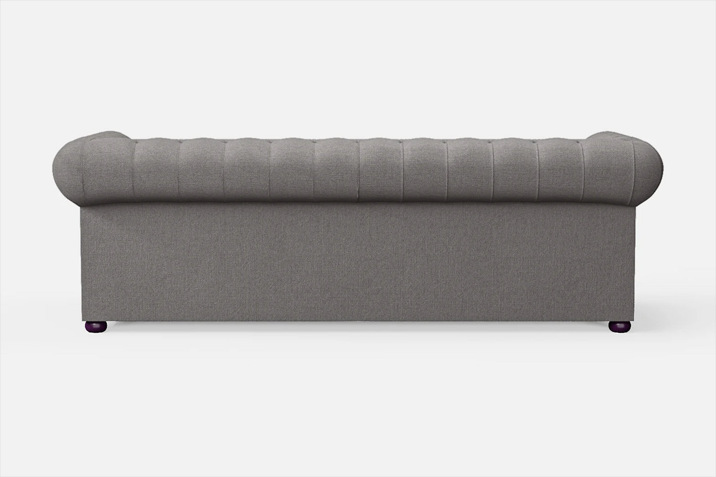 Cuneo 3 Seater Sofa Grey Linen Fabric