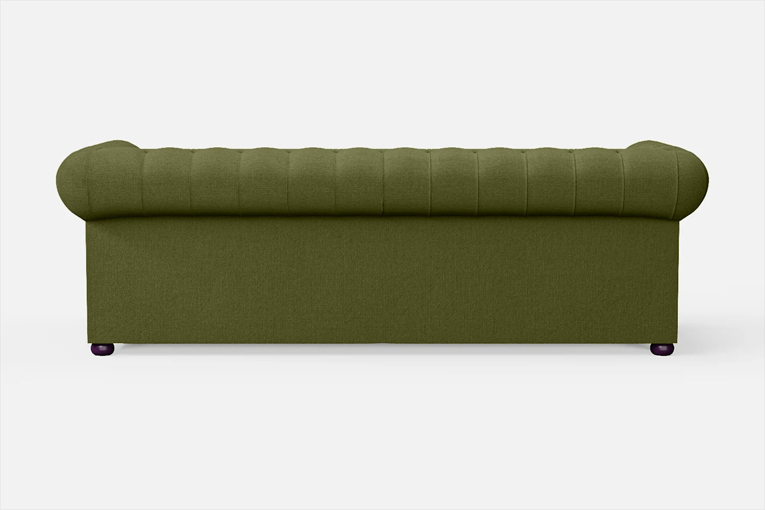 Cuneo 3 Seater Sofa Olive Linen Fabric