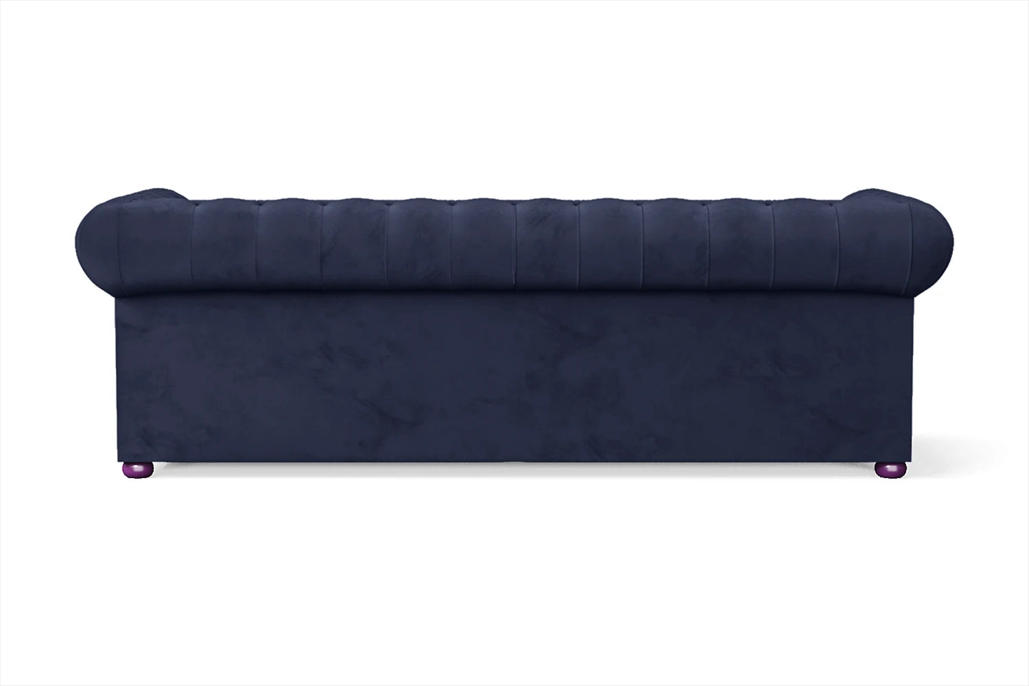 Cuneo 3 Seater Sofa Dark Blue Velvet