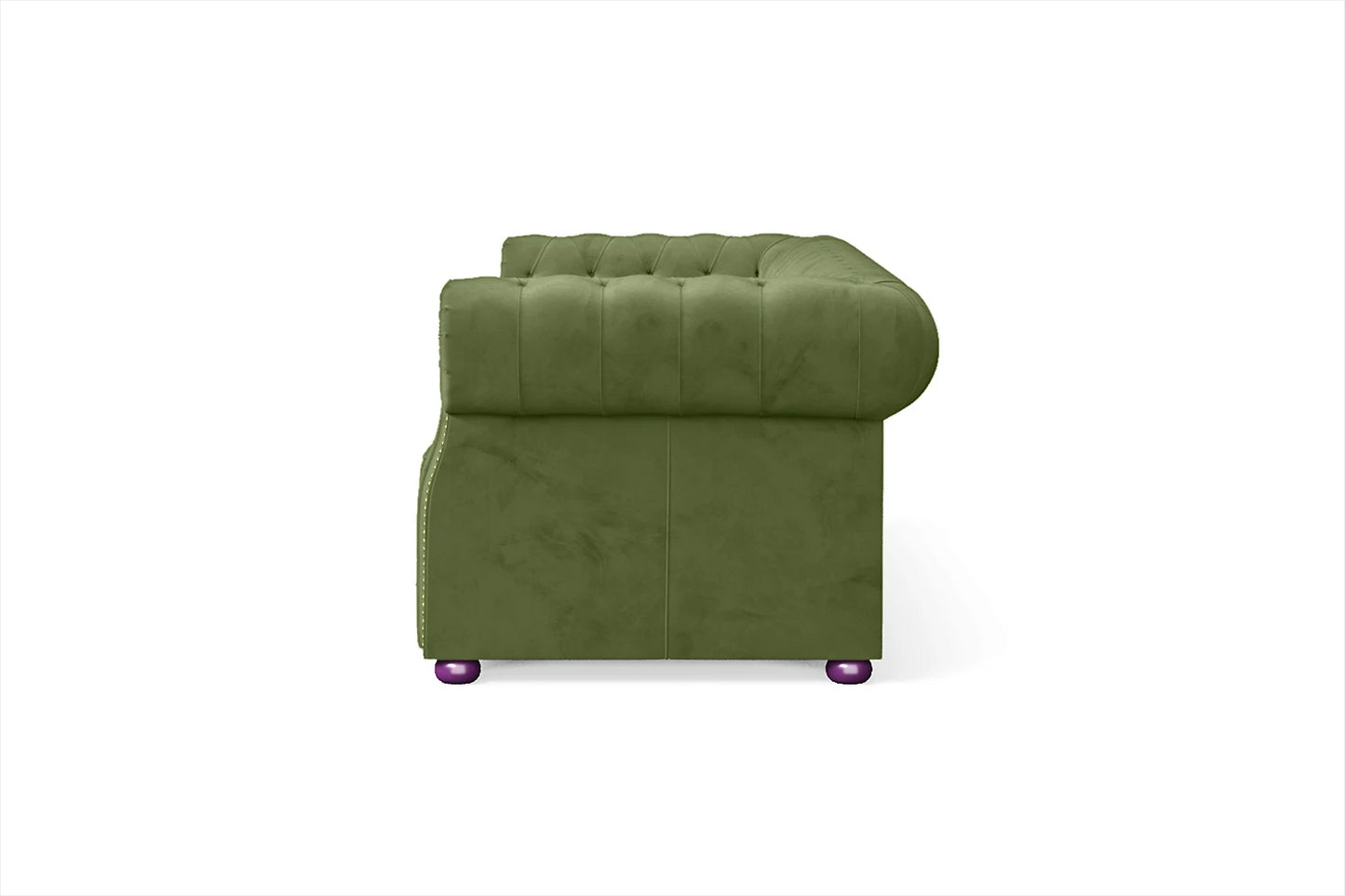 Cuneo 3 Seater Sofa Lime Velvet