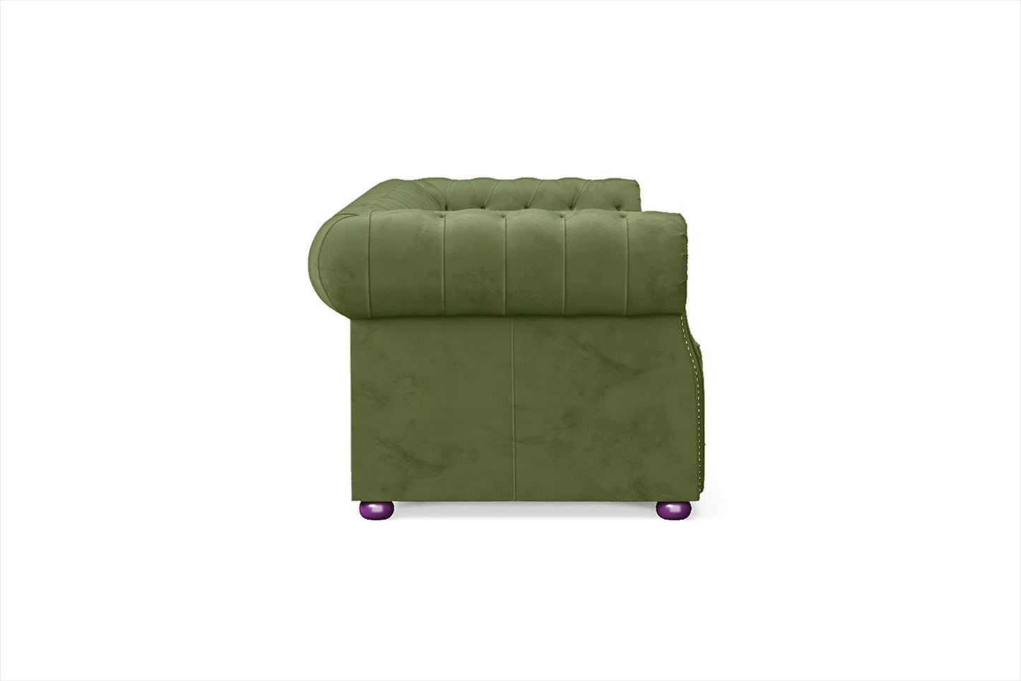 Cuneo 3 Seater Sofa Lime Velvet