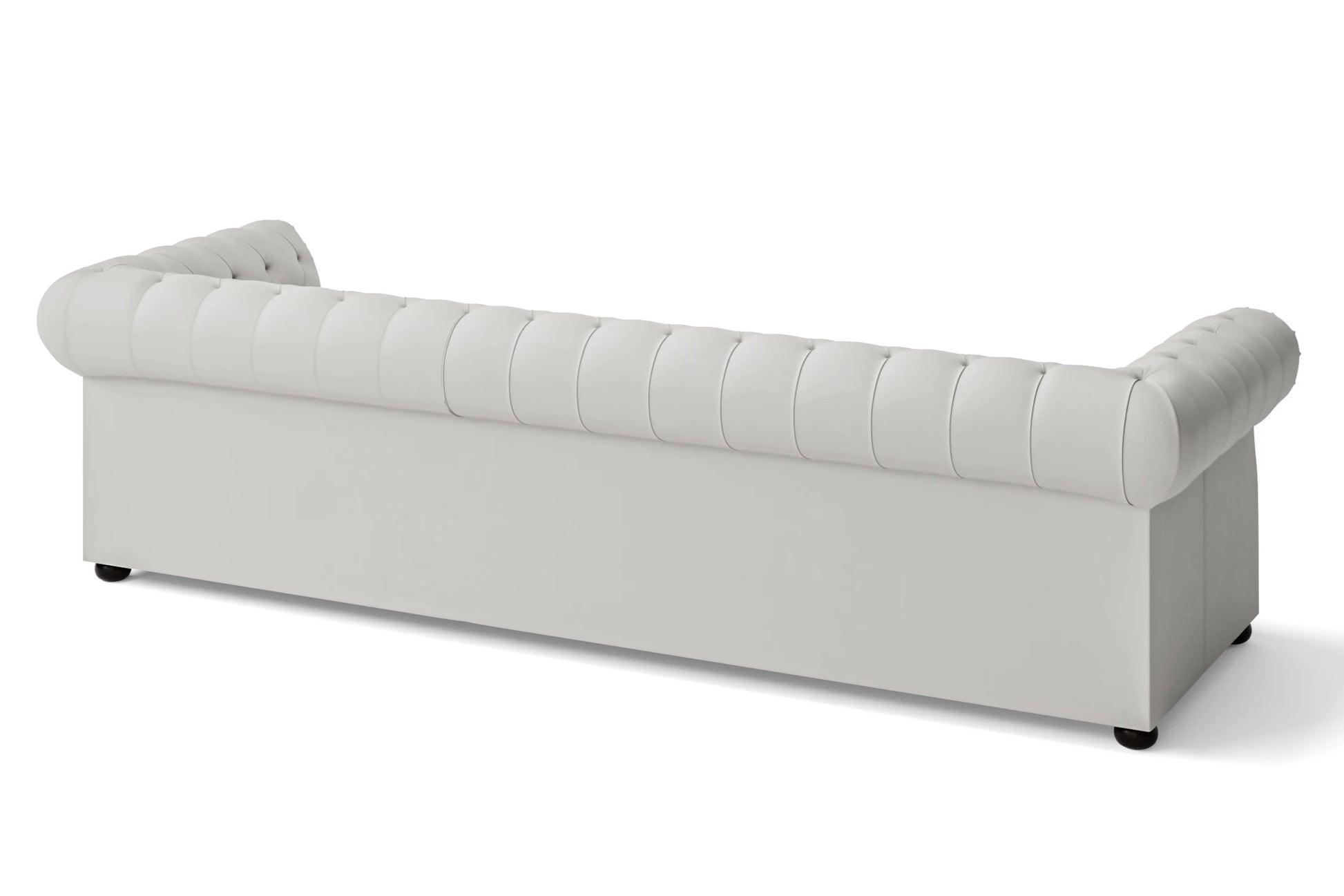 Cuneo 4 Seater Sofa White Leather