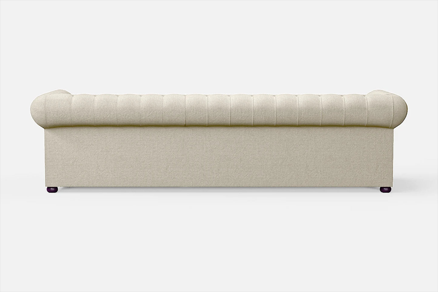 Cuneo 4 Seater Sofa Cream Linen Fabric