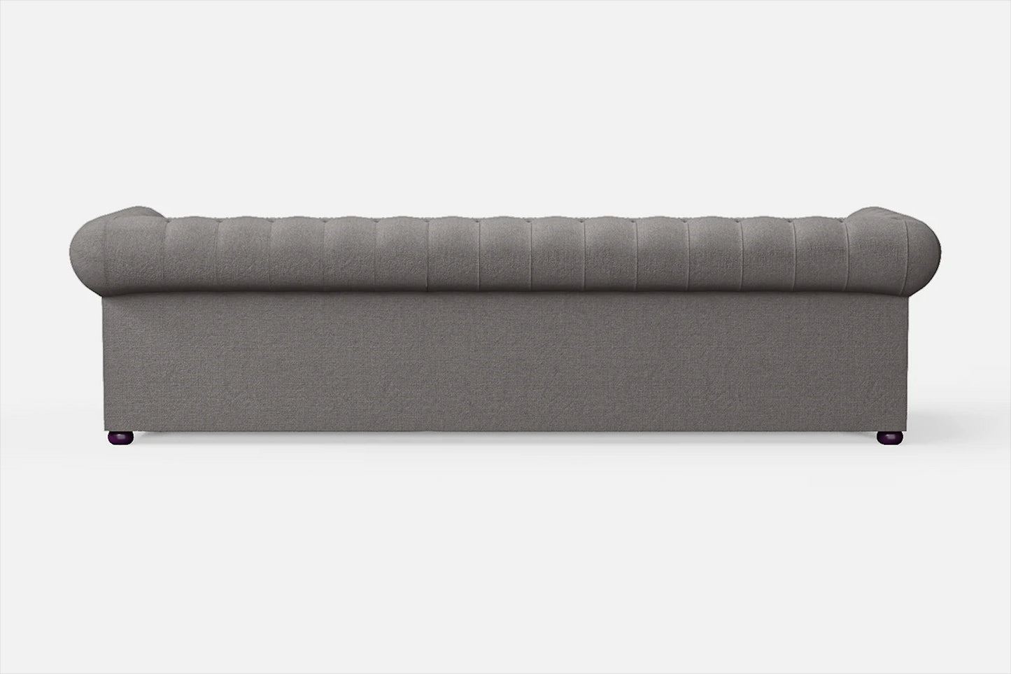 Cuneo 4 Seater Sofa Grey Linen Fabric