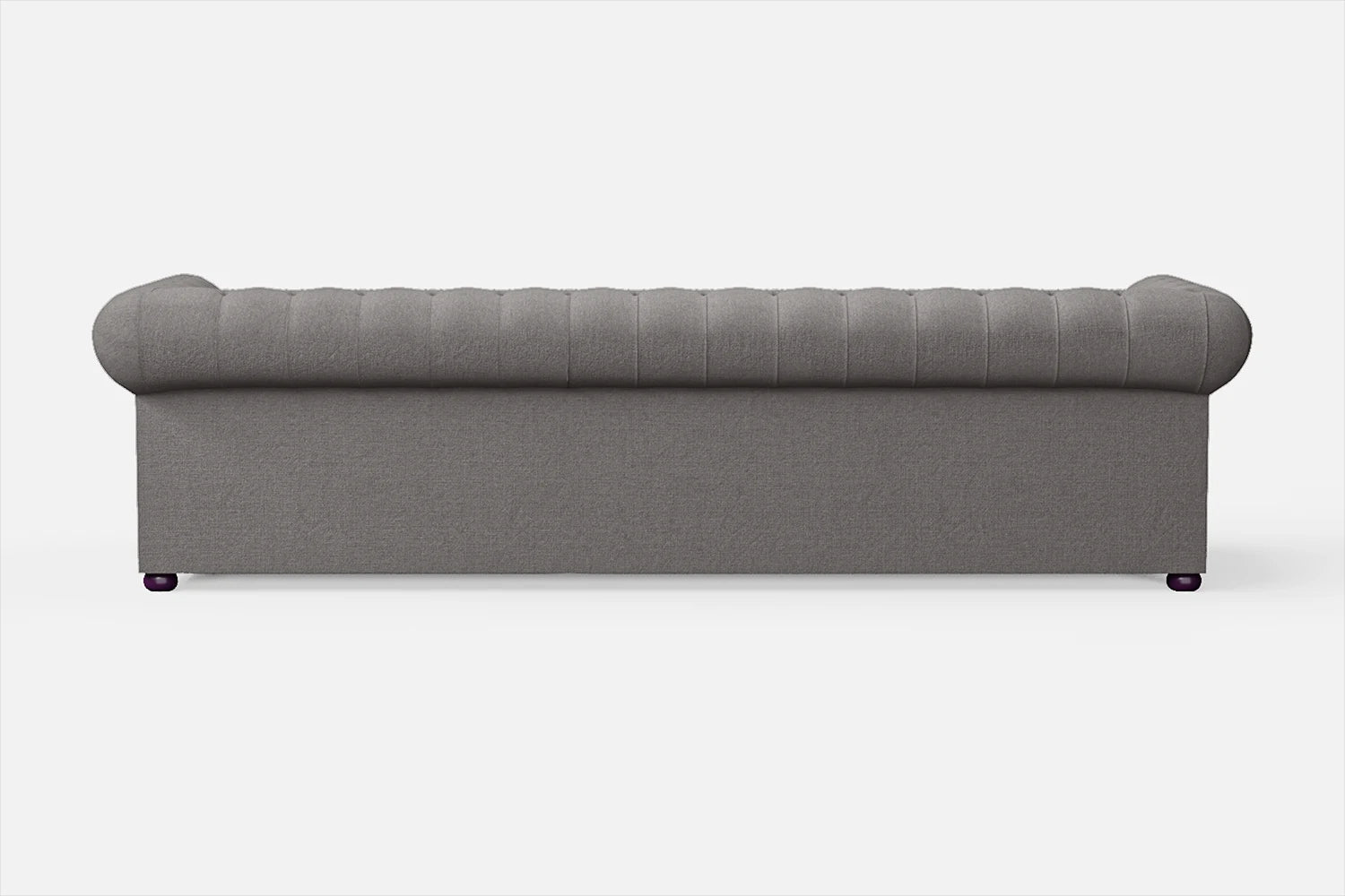 Cuneo 4 Seater Sofa Grey Linen Fabric