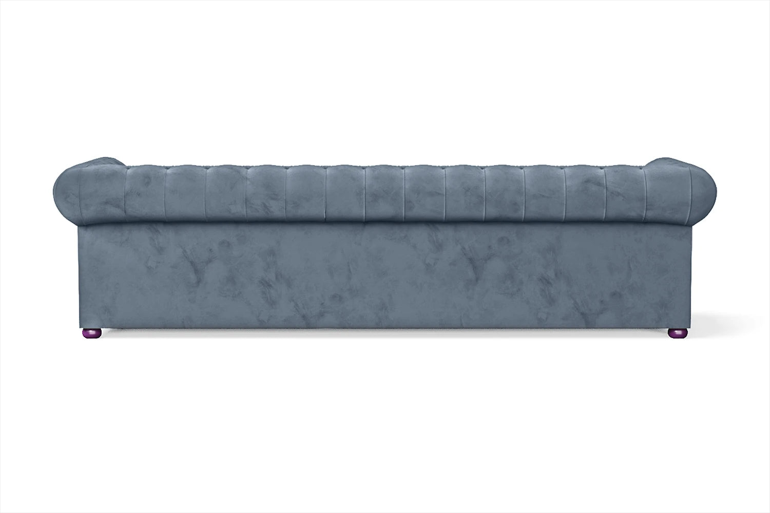 Cuneo 4 Seater Sofa Baby Blue Velvet