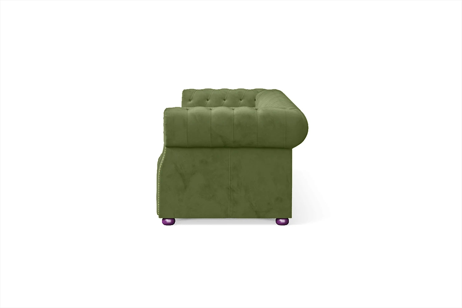 Cuneo 4 Seater Sofa Lime Velvet